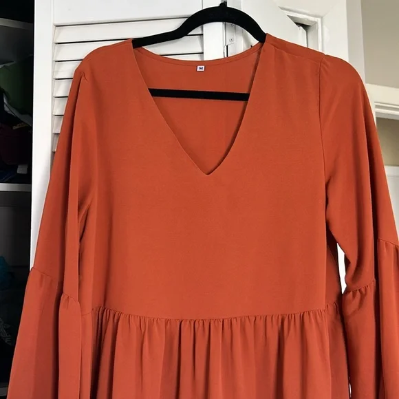 Bring orange dress - medium - Picture 2 of 3